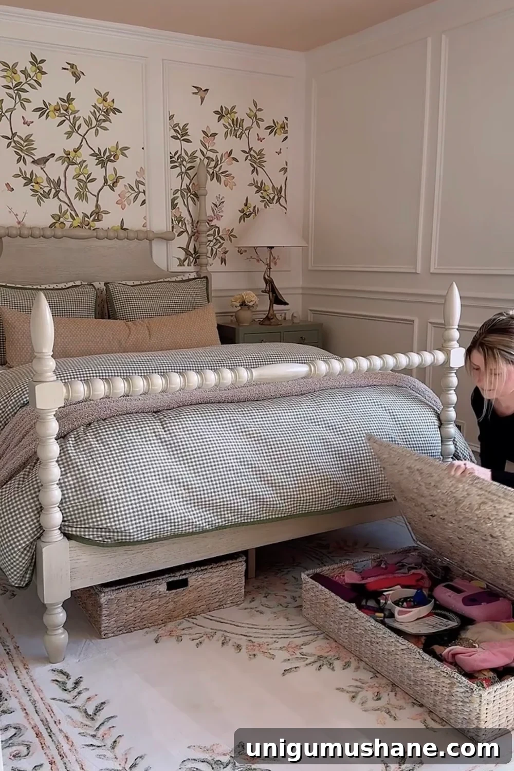 Aesthetic Storage Ideas That Work in Real Homes 5 under bed baskets for kids bedroom toys storage