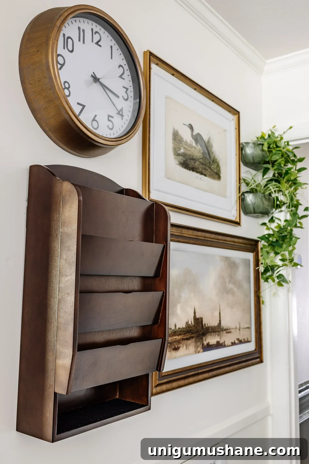 Aesthetic Storage Ideas That Work in Real Homes 7 key rack and mail sorter cabinet on family command center wall