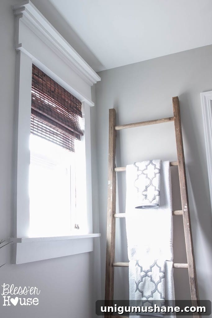Bathroom Budget Makeover | Builder Grade to Rustic Industrial | Bless'er House