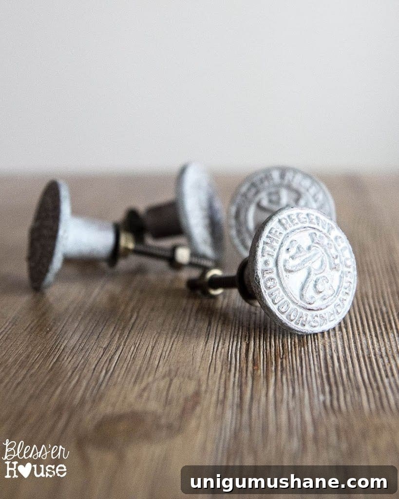 DIY Rustic Industrial Jewelry Wall Organizer