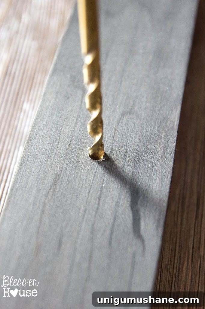 DIY Rustic Industrial Jewelry Wall Organizer