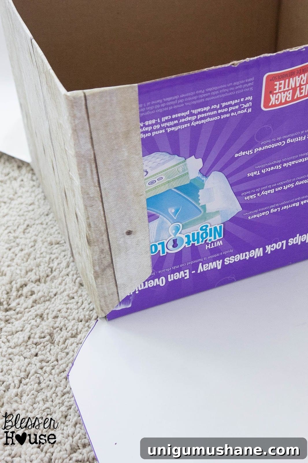 Bless'er House | DIY Weathered Wood Pantry Crates for Cheap