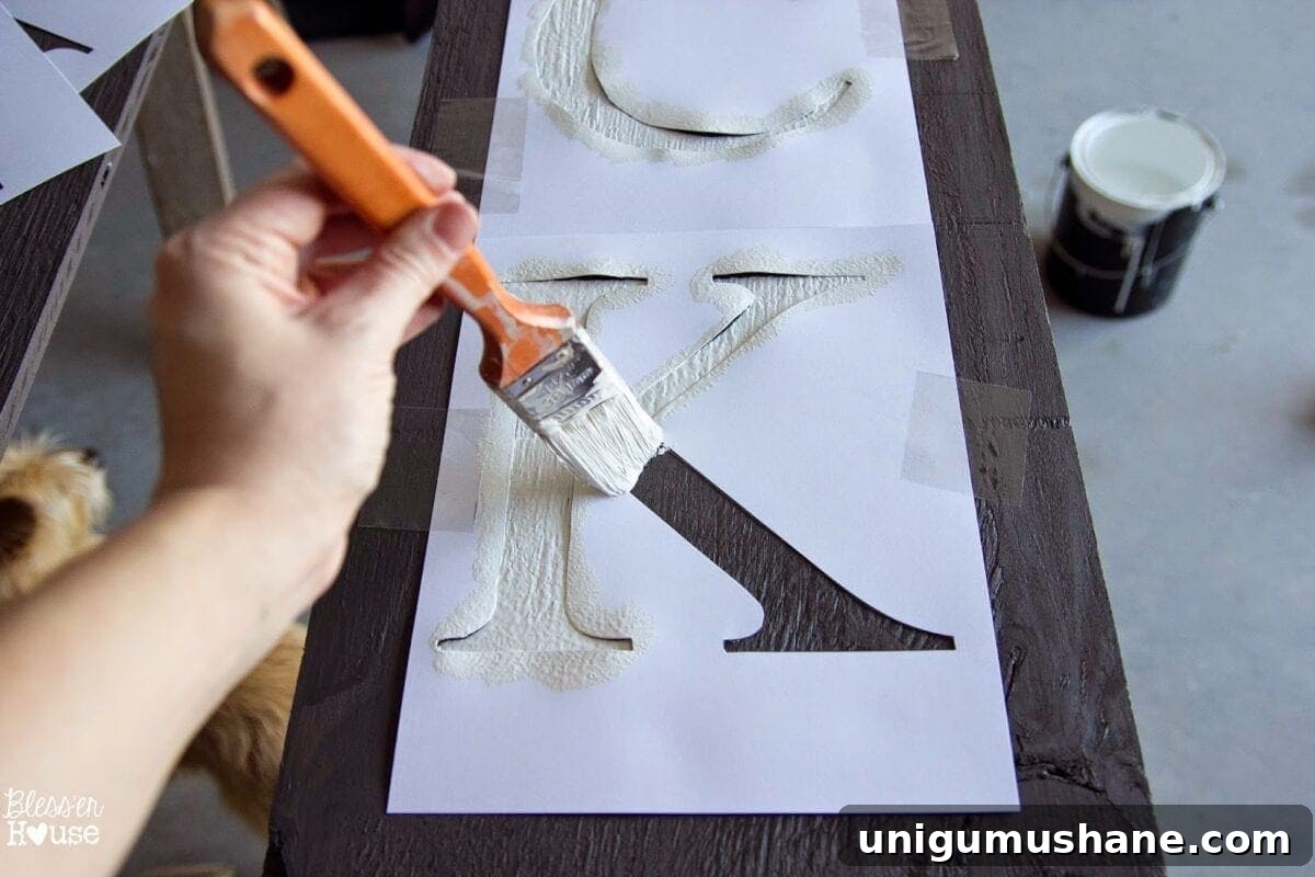 Bless'er House | DIY Halloween Sidelight Signs {and Fall Porch Reveal}