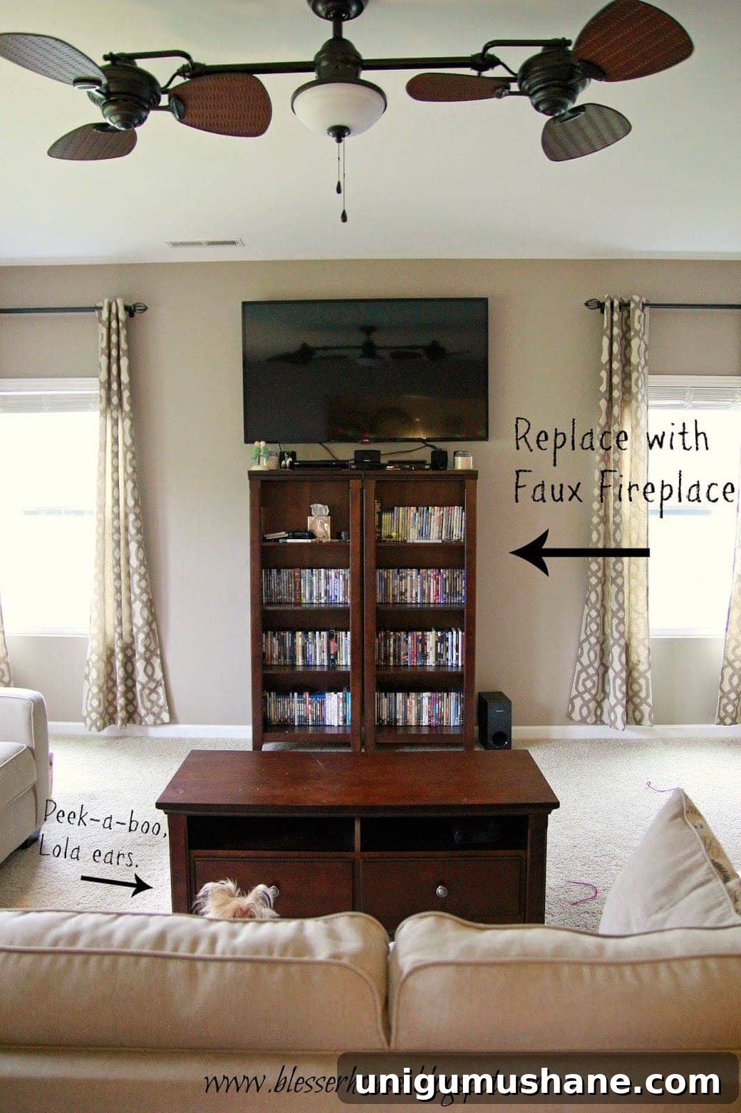 How to Build a Faux Fireplace Entertainment Center (Part 1) 3 img 9425 2