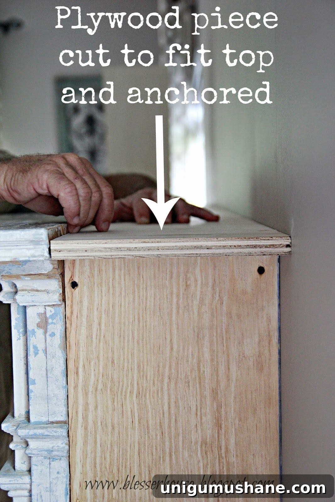 How to Build a Faux Fireplace Entertainment Center (Part 1) 17 img 9425 30