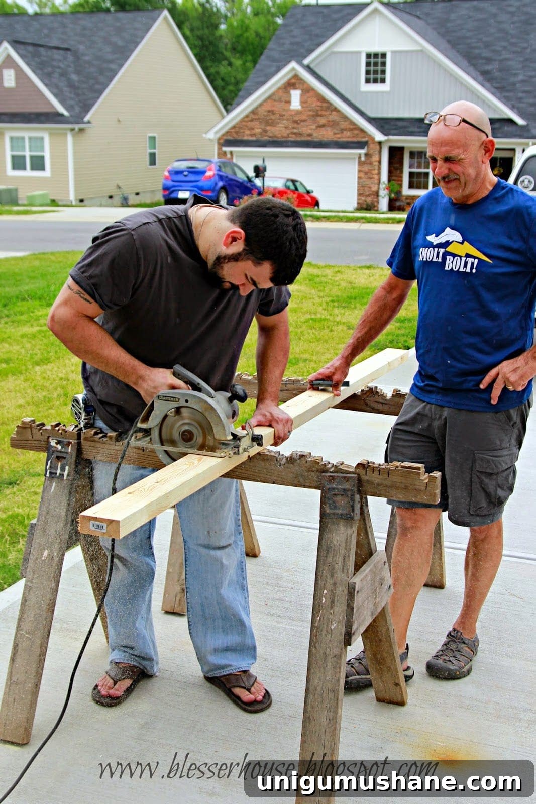 How to Build a Faux Fireplace Entertainment Center (Part 1) 6 img 9425 5