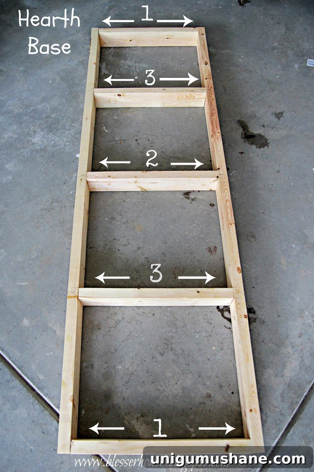 How to Build a Faux Fireplace Entertainment Center (Part 1) 7 img 9425 6