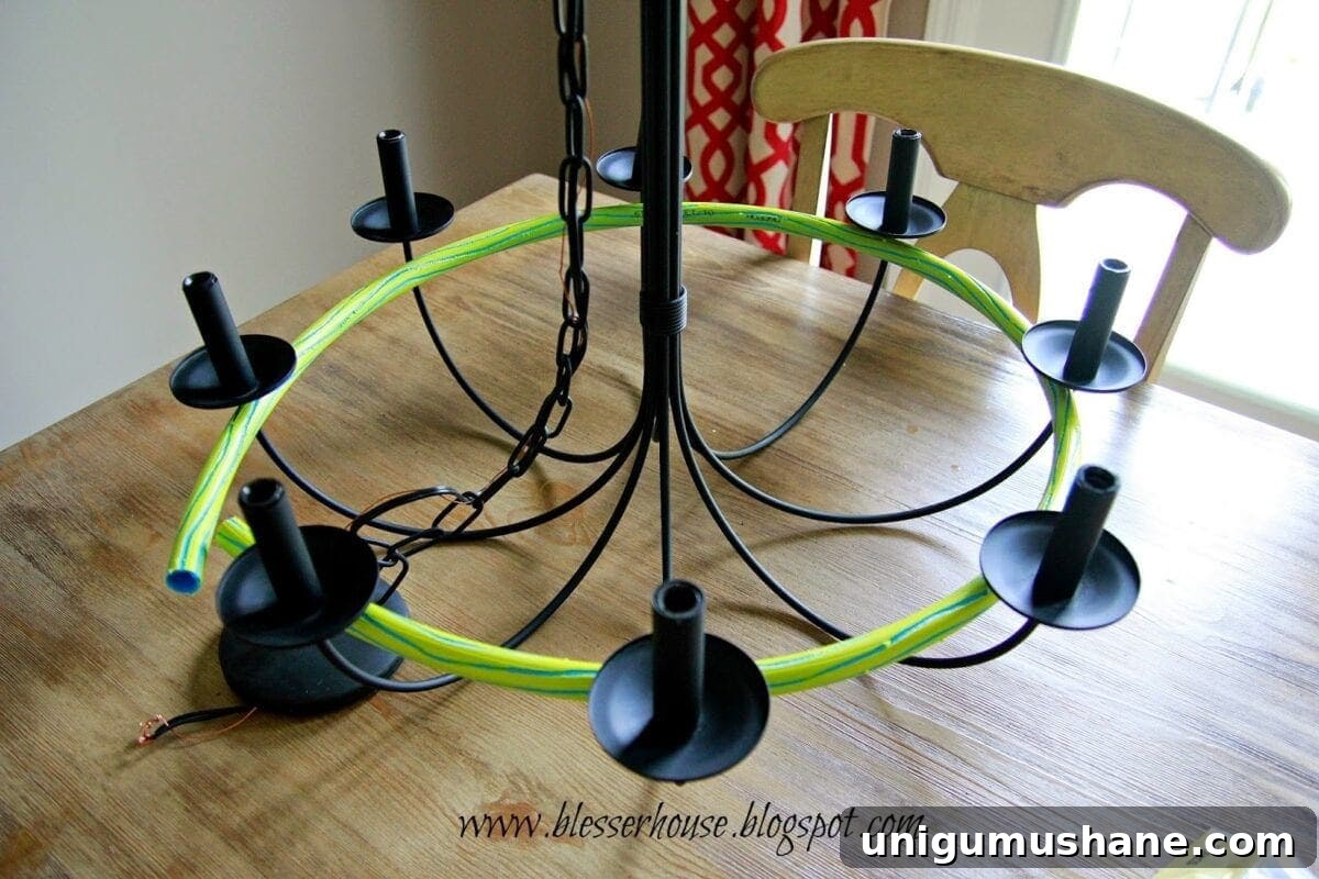 DIY Rope Chandelier Inspired by Restoration Hardware 6 img 9430 5