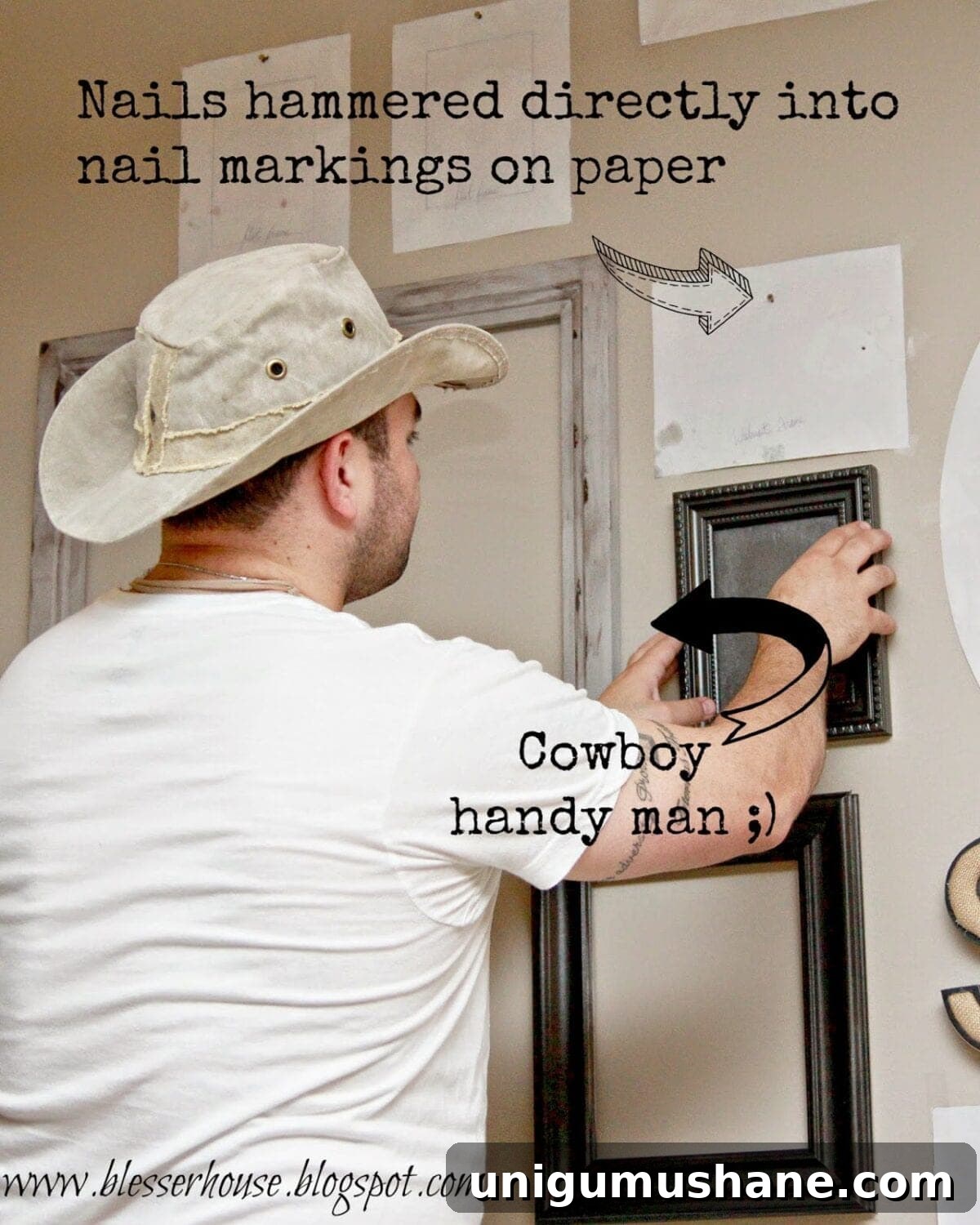 hammering nails