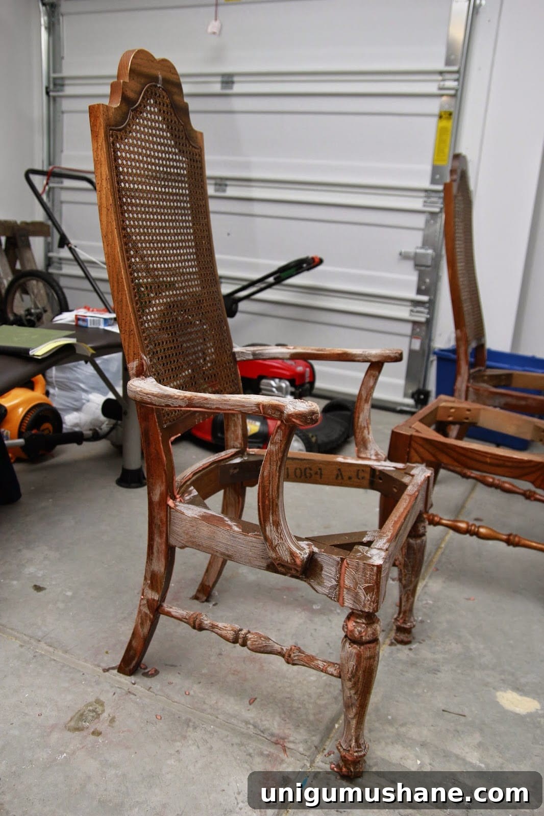 How to Remove Citristrip Residue from Wood Furniture Safely 2 Trying to strip wood stain from a chair that turned into a gunky mess