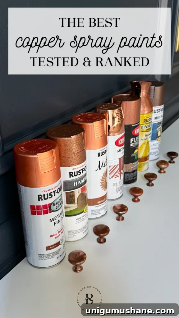 realistic best copper spray paints ranked