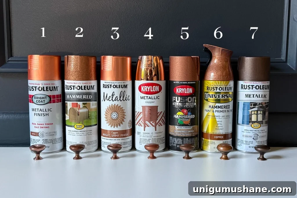 realistic best copper spray paints ranked